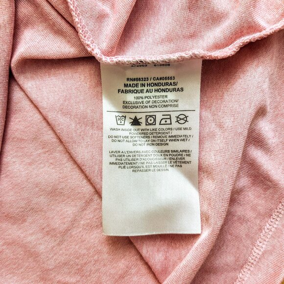 Nike - The Nike Dry Fit T-Shirt size M Pink Rose Color Athletic Ware Sport Berry - Picture 6 of 7